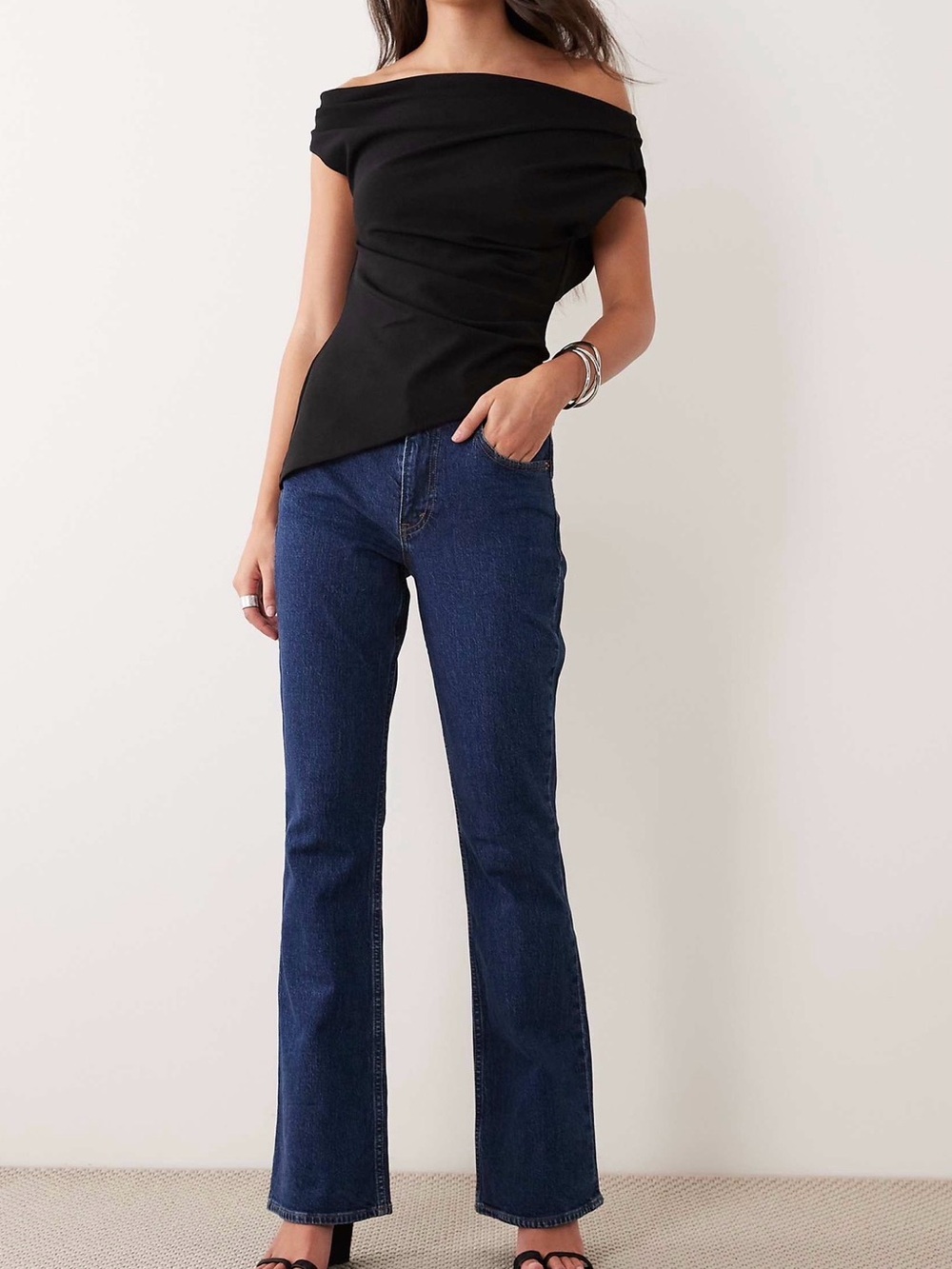 Abercrombie & Fitch Ultra High Rise 90’s Straight Curve Love Sz 0 L/25